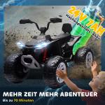 Elektrisk Quad för Barn 24V med 4 Hjul, Strålkastare, USB, MP3, 6,5 km/h, 3-8 År