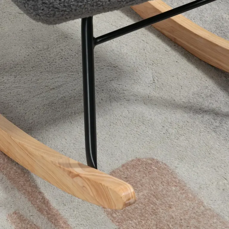 Fåtölj med Liggfunktion Relaxstol Mörkgrå av Linnelook