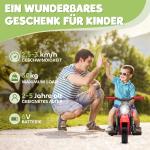 Elektrisk Barnmotorcykel 6V med Musik och Blåsare, 2,5-3 km/h för Barn 2-5 År