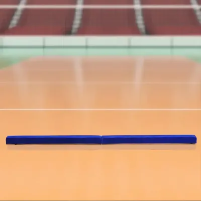 Hopfällbar Gymnastikbom för Balansträning 2,1 m, Blå