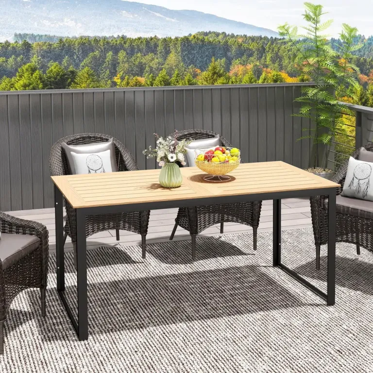 Trädgårdsbord Rektangulärt Teak 160 x 80 cm