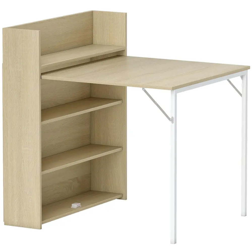 Matbord Hopfällbart Ekfärgad Spånskiva 78,5x91x93 Cm