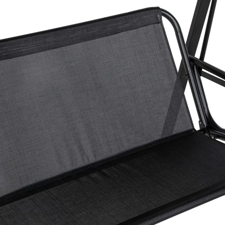 Trädgårdsgunga Hammock Svart 145 x 116 x 172 cm