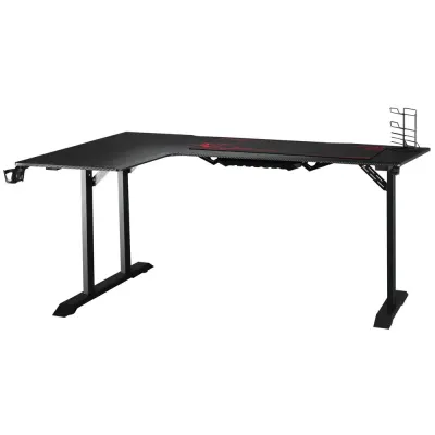 L-format Spelbord och Skrivbord 168 x 109 x 78 cm