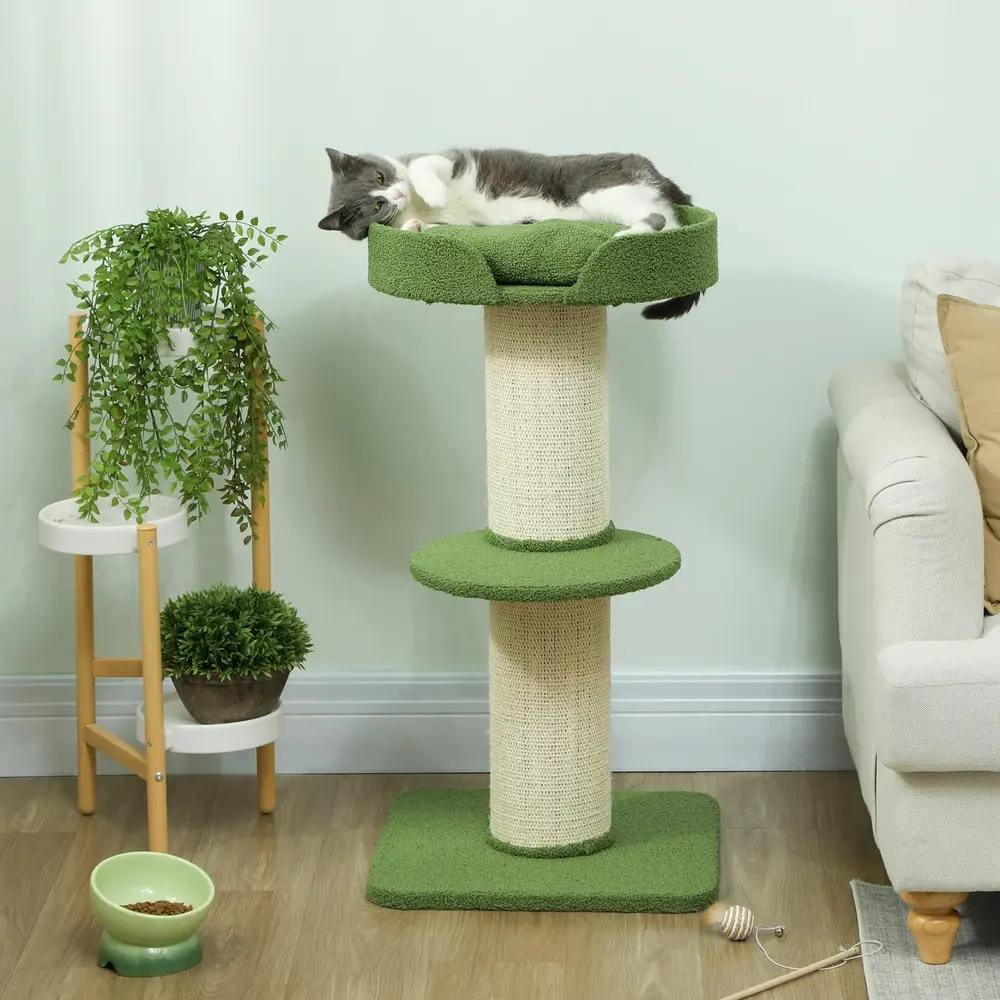 Klösträd med Kattsäng Plattform 91 cm
