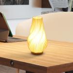 Bordslampa Sänglampa Smart Vit av Plast för Sovrum och Vardagsrum Dimbar Lampa med App och Röstkontroll