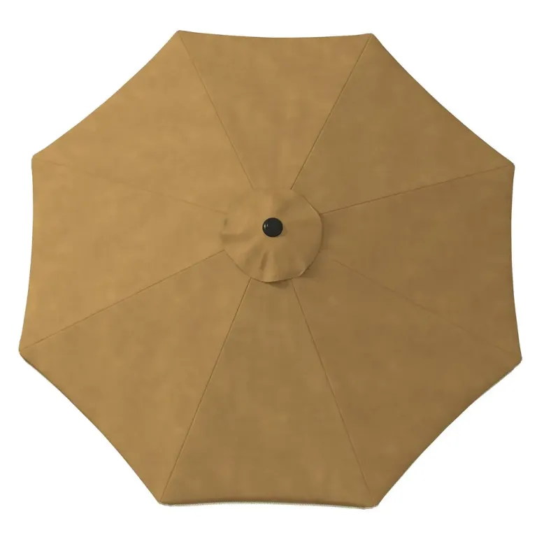 Parasoll Uteplatsparasoll Khaki av Polyester 265 cm