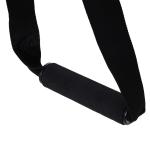 Dipstation Dipställ med Slingtrainer Robust Stålram för Styrketräning Hemmagym Svart 90 X 81 X 92,5 Cm