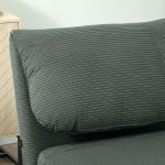 Bäddsoffa Stolsäng 2-i-1 Grön av Manchester och Metall för Sovrum och Vardagsrum Gästsäng med Justerbar Madrass 82 x 89 x 83 cm