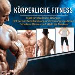 Justerbart Hantelset 20 kg, 2-i-1 Vikter som Skivstång och Hantlar, Mångsidigt Träningsset för Hemmafitness, Röd/Svart, 21,5 x 21,5 x 3,8 cm