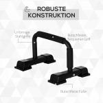 Dip Bars, Set med 2 Dip Stations, upp till 120 kg, Calisthenics och Styrketräning Hemma