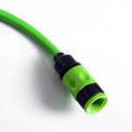 Automatisk Slangupprullare för Tryckluft Väggmonterad 180° Svängbart Fäste Robust för Verkstad Grön 10+1 M