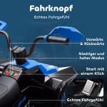Elektrisk Quad för Barn 24V med 4 Hjul, Strålkastare, USB, MP3, 6,5 km/h, 3-8 År