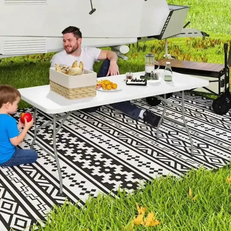 Trädgårdsbord Campingbord Fällbart Vit av Plast 180 x 74 cm