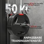 Roddmaskin för Träning och Väggmonterad Fitnessmaskin för Hemmagym Hållbar och Stabil Svart Stål för Styrka och Motion och Träning
