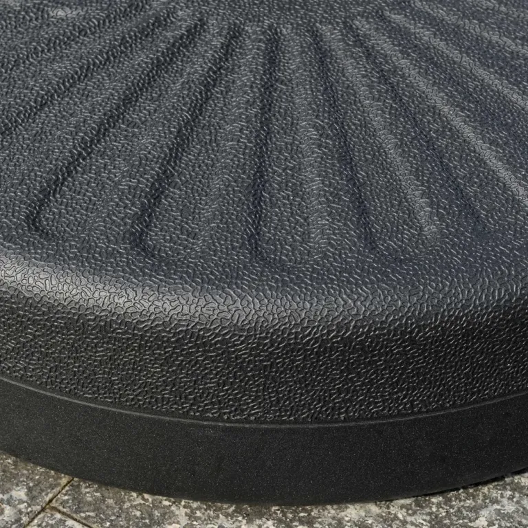 Rund Parasollfot i Cement Parasollstativ 51 cm