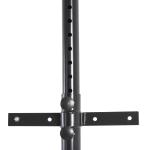 Väggmonterad Boxningssäckshållare, upp till 100 kg, Höjdjusterbar 60–88 cm, Svart