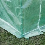 Växthusfilm 3 x 2 x 2 m, Vattentät Trädgårdspresenning med UV-skydd, Plastfilm för Växthus och Polytunnel, Grön