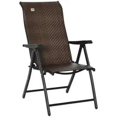 Hopfällbar Stol i Konstrotting 58 x 71 x 111 cm