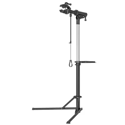 Cykelreparationsställ Justerbart Max 40 kg, Svart