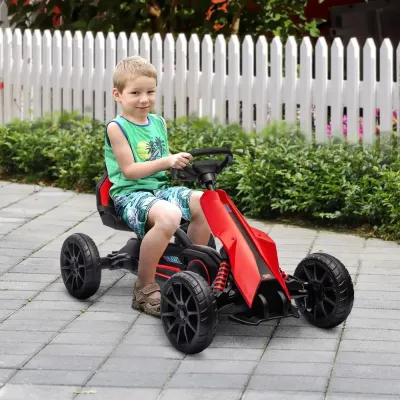 Trampbil Gokart Flerfärgad av Metall och Plast för Barn 3-8