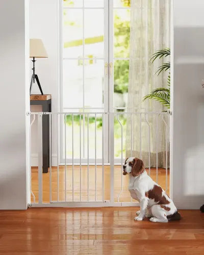 Hundbarriär med Klämfäste Längd Stål/abs 75–115 x 76 cm
