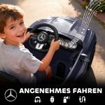 Elbil Barn Sportbil Grå Plast och Metall för Barn 3 till 6 år Elektrisk Leksaksbil 12V med Fjärrkontroll Musik och LED Ljus Rolig Körning