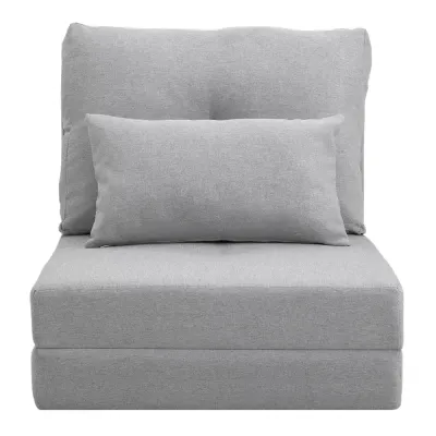 Golvstol Vikmadrass 2-i-1 med Avtagbar 60 x 80 x 56 cm