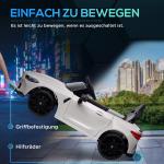 Elektrisk Barnbil BMW M4 med Ljud, Ljus och Fjärrkontroll, 3–5 km/h, för 3–5 År, Vit