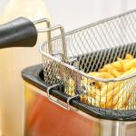 Fritös 3 Liter, 2000 W med Transparent Lock och Cool-Touch-handtag, Svart