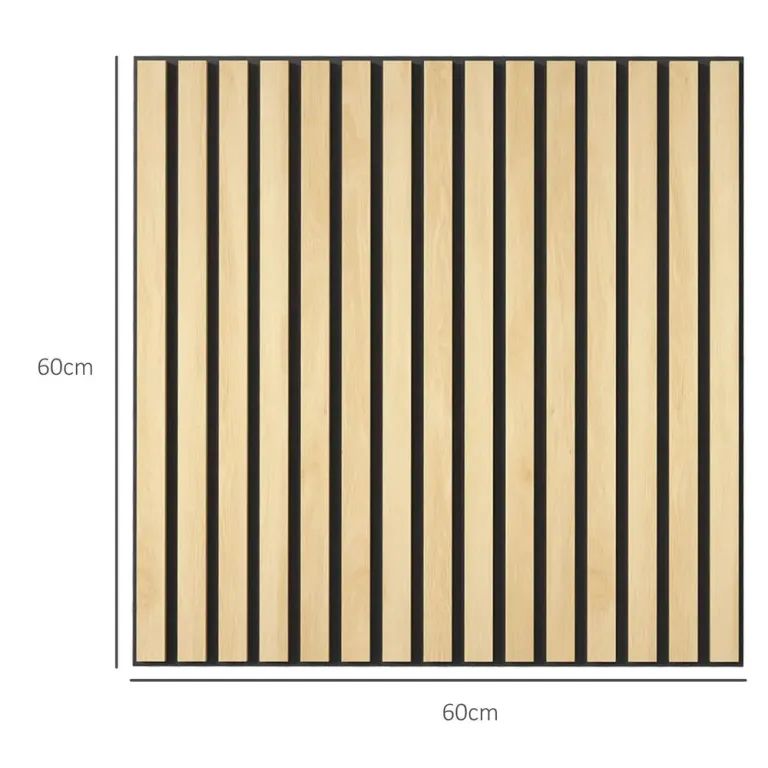 Ljudabsorberande Akustikpaneler Rosa 4-Pack 60 x 60 x 2,1 cm