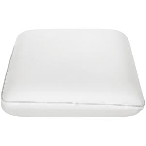Memory Foam Kudde med Nackstöd, Avtagbart Överdrag, Ergonomisk, Gräddvit, 60x40 cm