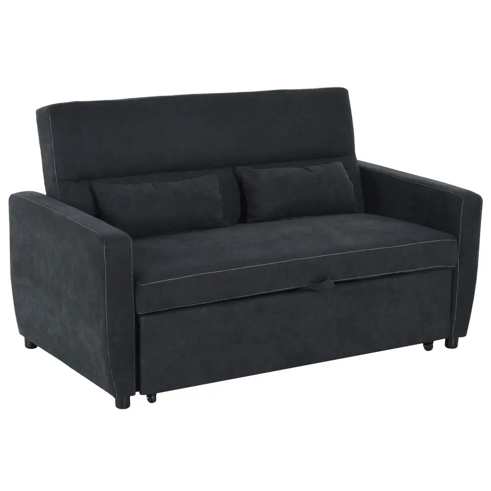 Bäddsoffa Hopfällbar 2-Sits 148 x 82 x 89 Cm