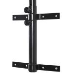 Väggmonterad Boxningssäckshållare, upp till 100 kg, Höjdjusterbar 60–88 cm, Svart