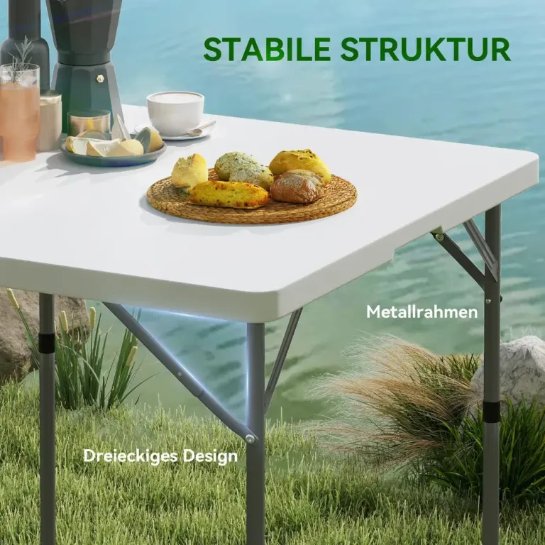 Picknickbord Fällbart Campingbord Höj- och Sänkbart