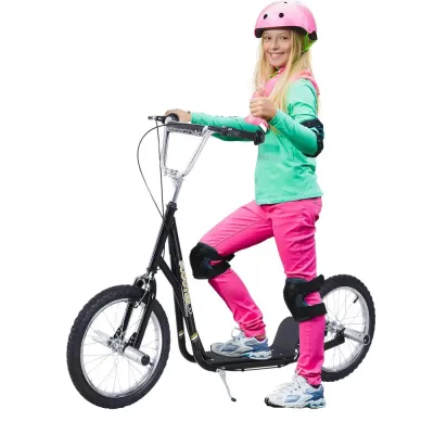 Sparkcykel för Barn med 16-Tums Lufthjul, Svart