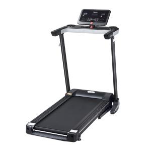 Hopfällbart Löpband med Motor, Kompakt Gåband med Mobilhållare, Justerbar Hastighet för Hemmaträning, Svart, 100 kg