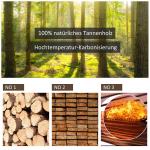 Trädgårdsfontän Dekorativt Fontänvattenfall Massivt Trä Justerbar för Trädgård och Terrass Brun 68 X 57 X 118 Cm