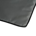 Strandmatta Strandstolar Set med 2 Beige av Oxford Tyg för Strand och Camping Justerbart Ryggstöd med Väska 124 x 53 x 45 cm