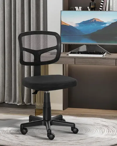 Ergonomisk Kontorsstol Höjdjusterbar Snurrstol