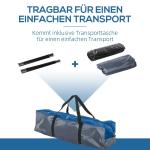Dubbelvägg Tält Kupoltält Utomhusigloo 4 Personer 4 Säsonger Vattentätt med Myggnät och Bärväska
