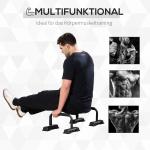 Dip Bars, Set med 2 Dip Stations, upp till 120 kg, Calisthenics och Styrketräning Hemma