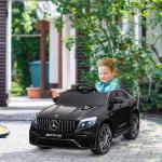 Licensierad Mercedes-Benz AMG GLA45 Elbil för Barn med Fjärrkontroll och MP3 Säker och Rolig Svart 37-60 Månader