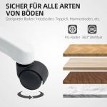 Ergonomisk Kontorsstol med Mesh-ryggstöd, Höjdjusterbar, Fällbara Armstöd och Gungfunktion, Grå
