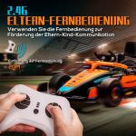 McLaren Barnbil Elbil Orange av Plast för Barn 3-5 År Licensierad Sportbil med Fjärrkontroll och MP3 30 kg