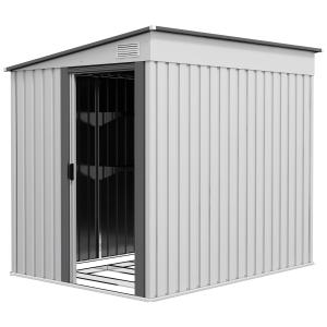 Metallredskapsbod med Takfundament, 2,81 m², 154 x 206,5 x 181 cm