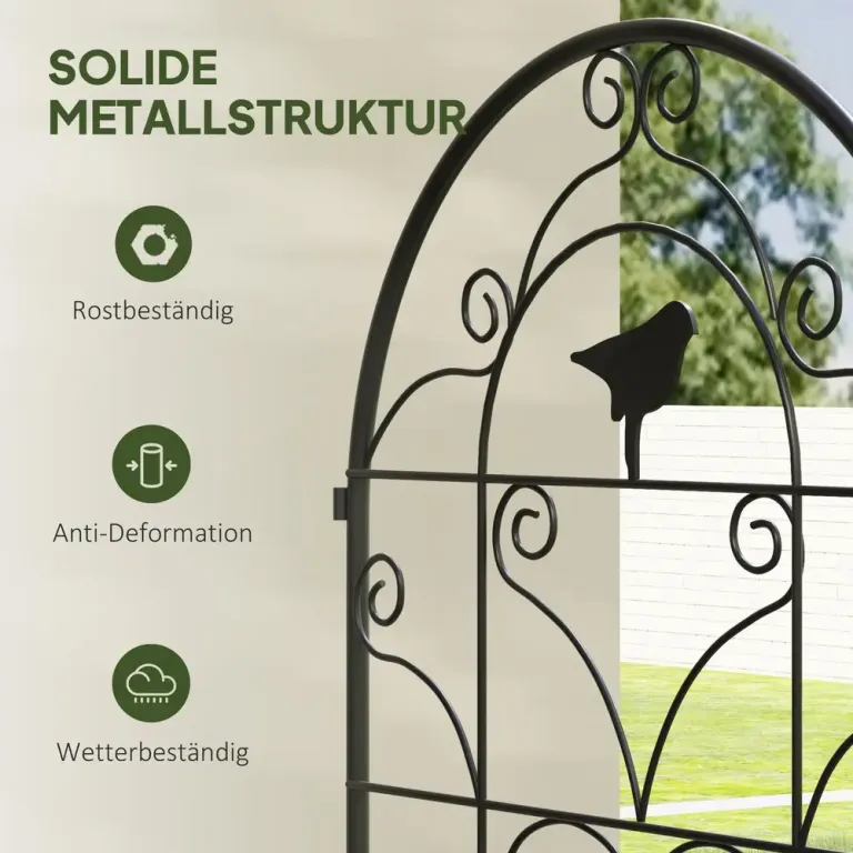 Metallspaljéset om 2 för Pluggning Rostsäker 50 x 120 cm