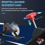 Inomhuscykeltränare Hemgym Fitnesscykel för Konditionsträning och Viktminskning 85 X 46 X 114 Cm