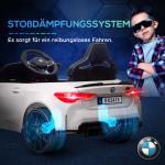 Elektrisk Barnbil BMW M4 med Ljud, Ljus och Fjärrkontroll, 3–5 km/h, för 3–5 År, Vit