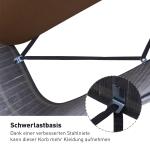 Tvättkorg i Bambu med Lock, 100 L, Tvättuppsamlare med PU-handtag, Canvaspåse, för Tvättstuga, Sovrum och Badrum, Grå